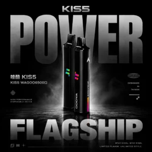 WAGOO 哇酷 KIS5 6500型 | 雙芯霧化結構瞬變 78 轉迷幻美學 徹底終結漏油噩夢