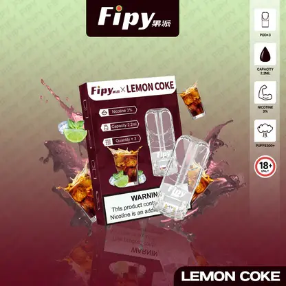【Fipy 果派】一代通用煙彈 2.2ml｜3%爆汁果香擊喉感｜全台現貨秒發